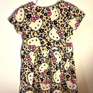Hello Kitty Leopard Print Dress